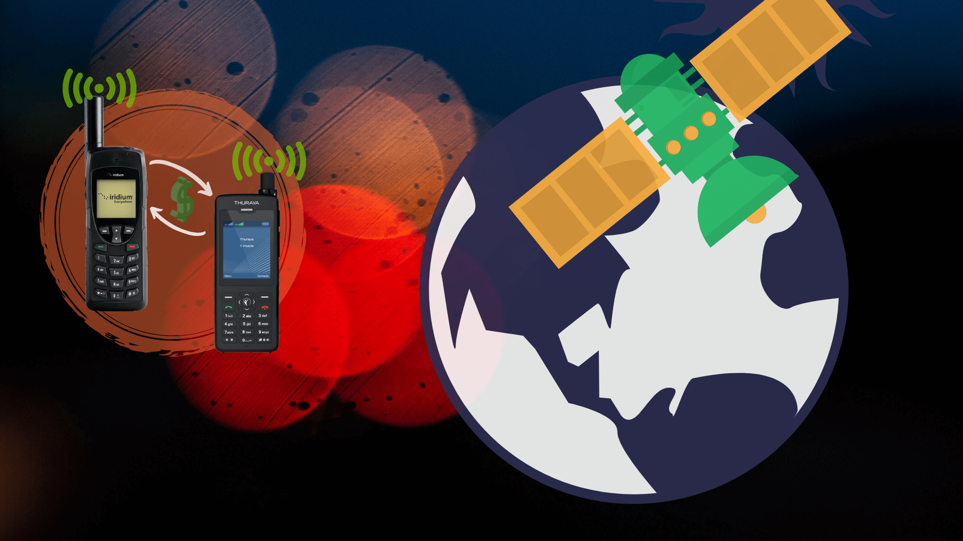 Tarif Telepon Satelit ke PSTN, GSM atau ke Provider Satelit lainya