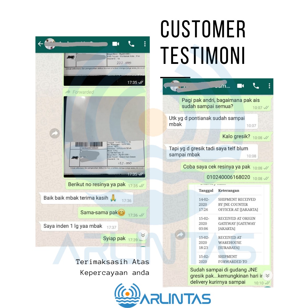 Testimoni Pelanggan Arung Lintas Samudra