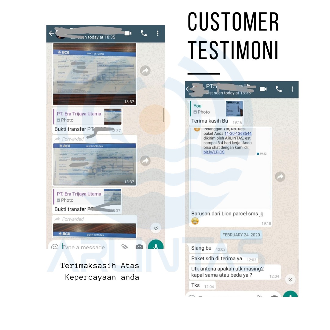 Testimoni Pelanggan Arung Lintas Samudra