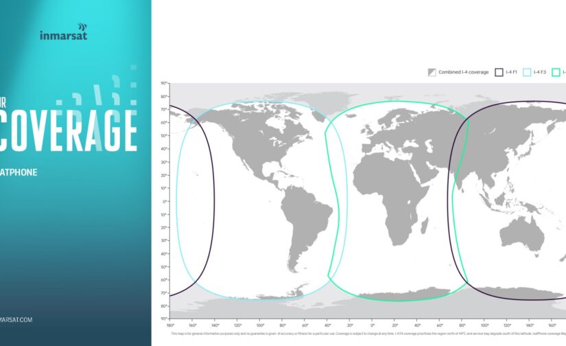Jangkauan Telepon Satelit Inmarsat Isatphone 2